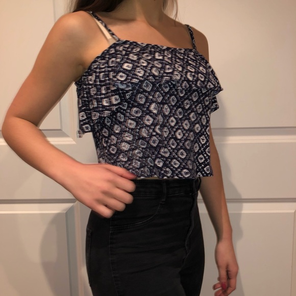 Patterned tank top - Picture 2 of 3